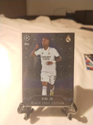 Carta Topps Vini Jr. Black Edge Edition