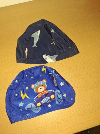 Set de 2 Gorros de Natación Infantiles