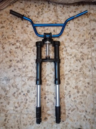 Horquilla y Manillar para Pitbike