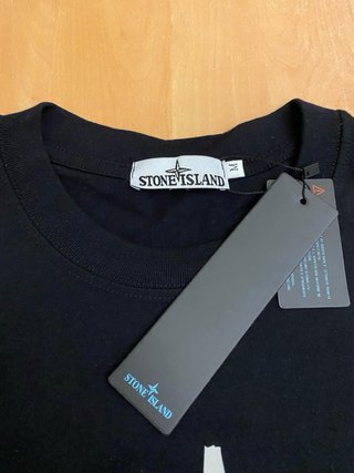 Camiseta Stone Island Negra Talla M