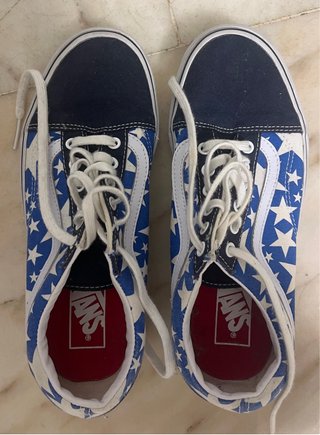 Zapatillas Vans Estampadas Talla 38