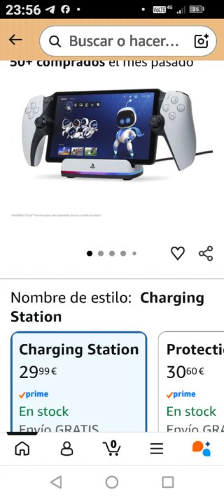 Stazione di ricarica Ipega PSP compatibile RGB