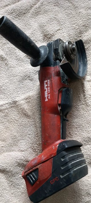 Radial a batería Hilti AG 125-A22, precio total