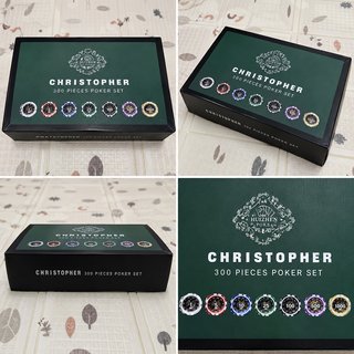 Maletín Póker Christopher 300 Fichas