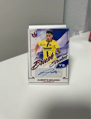 Carta Autógrafo Alberto Moleiro Panini