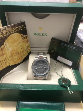 Reloj Oyster Perpetual Datejust Gris