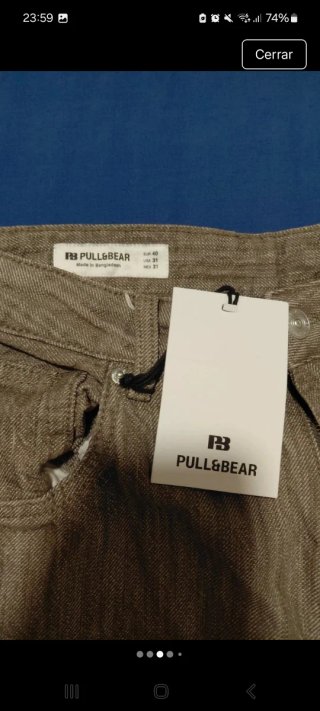 Vaqueros nuevos con etiqueta, de Pull&Bear
