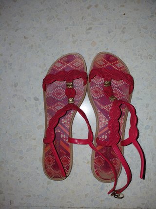 Sandalias Grendha Rojas Talla 41/42