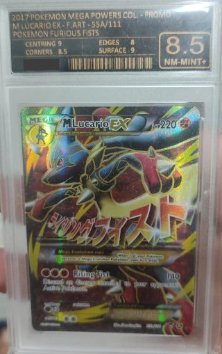Carta Pokémon M Lucario EX 55A/111