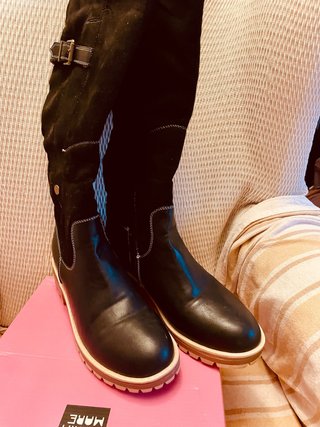 Botas Altas Camfosy Negras Talla 39