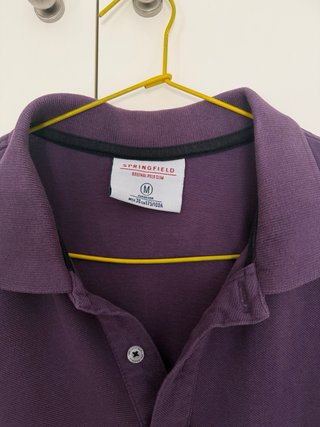 Polo Springfield Morado Talla M
