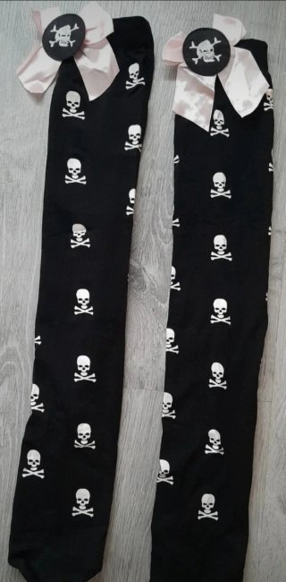 Medias Calaveras Mujer sin estrenar
