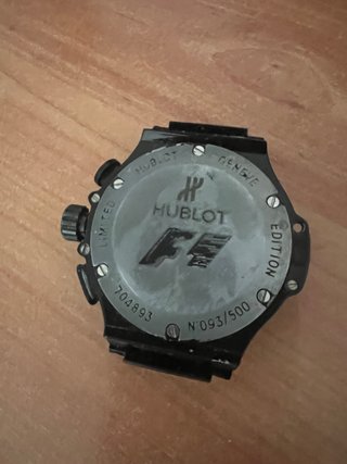 Reloj Hublot F1 Edición Limitada