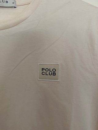Camiseta Polo Club Blanca Talla M