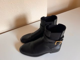 Botines Negros Mango