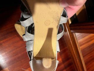 Scarpe col tacco grigie