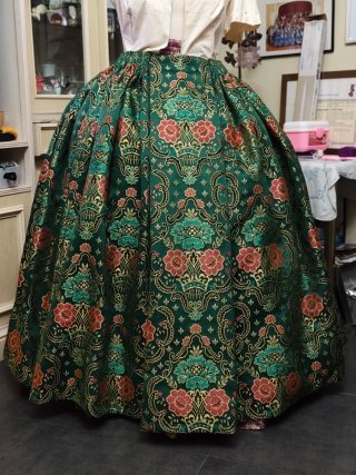 Falda Fallera Estampada