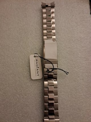 Correa Reloj Acero Radiant 22mm Nueva