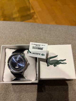 Reloj Lacoste Azul y Negro