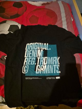 Camiseta Original Denim Negra