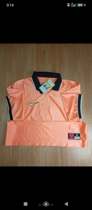 Camiseta fútbol Nike retro naranja – talla S – nue