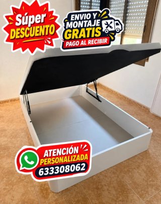 Struttura letto 135x190 in liquidazione