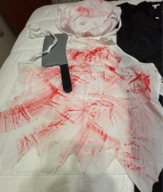 Disfraz Cocinero Sangriento Halloween Talla Única