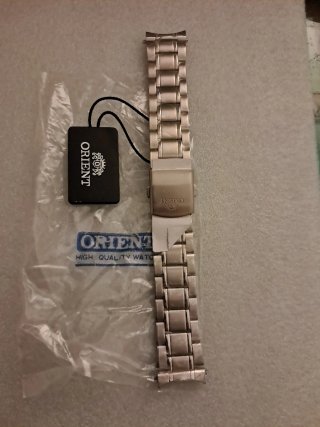 Correa Reloj Orient Acero 22mm Nueva