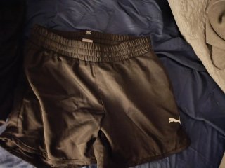 Pantalón corto chándal Puma niño