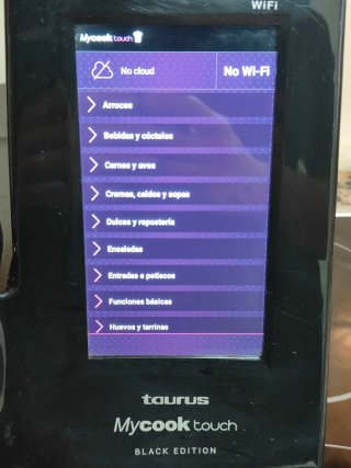 Robot de Cocina Taurus Mycook Touch