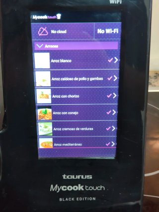 Robot de Cocina Taurus Mycook Touch
