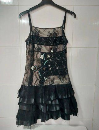 Vestido Desigual Vintage Negro