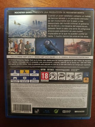 Grand Theft Auto V (GTA 5) Premium Edition PS4