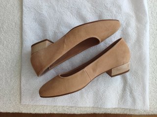 Scarpe in pelle Mimao beige