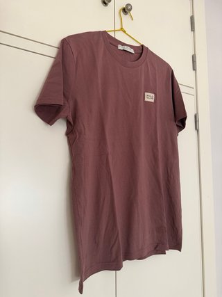 Camiseta Polo Club Morada Talla M