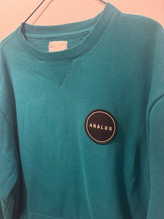 Sudadera Analog Teal