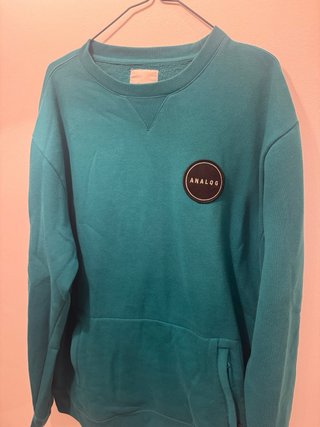 Sudadera Analog Teal