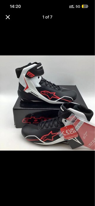 Zapatillas Moto Alpinestars Faster-4 T45