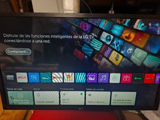 LG Smart TV 32 Negro/Multicolor