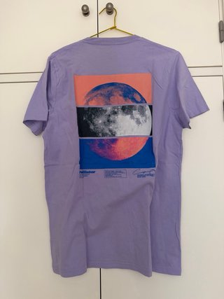 Camiseta Hollister Morada Talla M