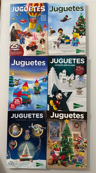 Catálogos juguetes El Corte Inglés