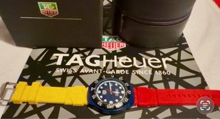 TAG Heuer Formula 1 Reloj Azul/Rojo/Amarillo