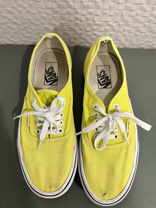 Zapatillas Vans Amarillas Talla 40