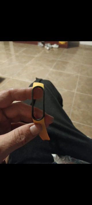 Correa de Silicona para Reloj Amarilla