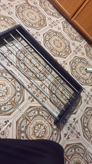 Tendedero abatible de pared