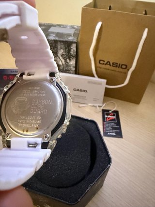Reloj Casio G-Shöck Azul y Blanco