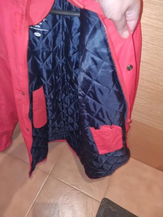 Cazadora de hombre azul