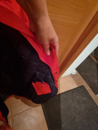Cazadora de hombre azul