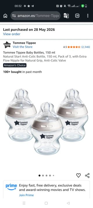 Biberones Tommee Tippee 150ml Pack 3