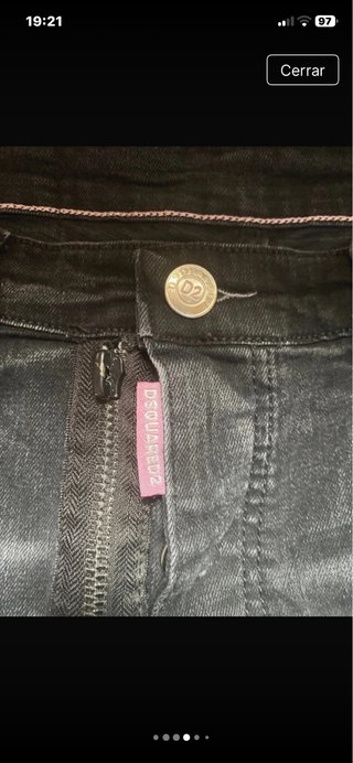 Pantalones cortos vaqueros negros , DESQUARED 2